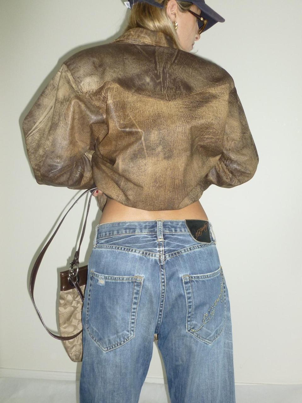 Y2K Ed Hardy Denim Jeans