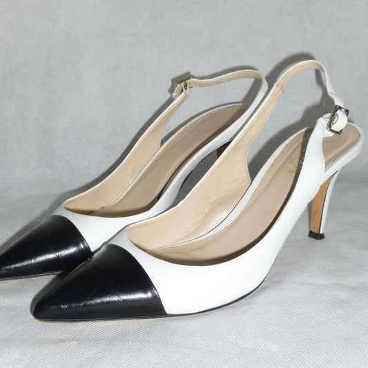 Vintage Italian Leather Pointed Heels